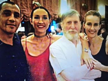 Osvaldo, Lorena, Petaca y Eugenia 2001